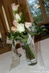 Ein Brautstrauß, von vielen